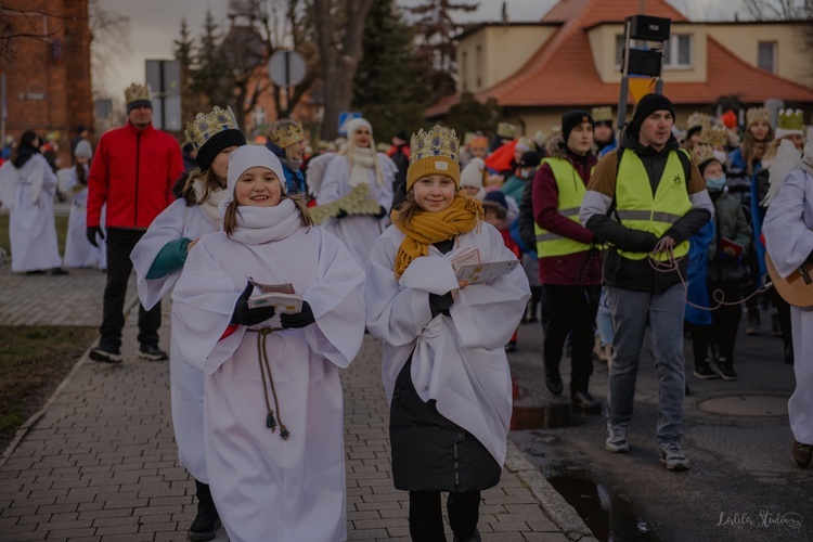 Orszak Trzech Króli 2022 w Środzie Śląskiej