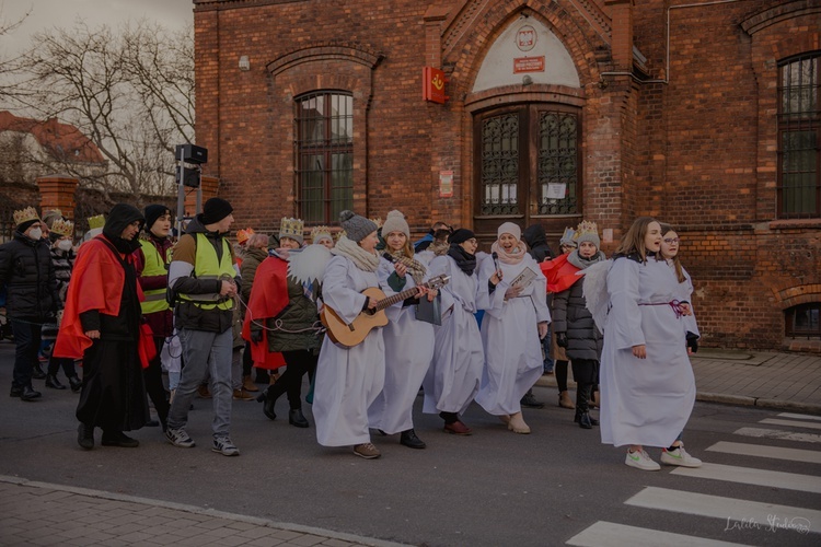 Orszak Trzech Króli 2022 w Środzie Śląskiej