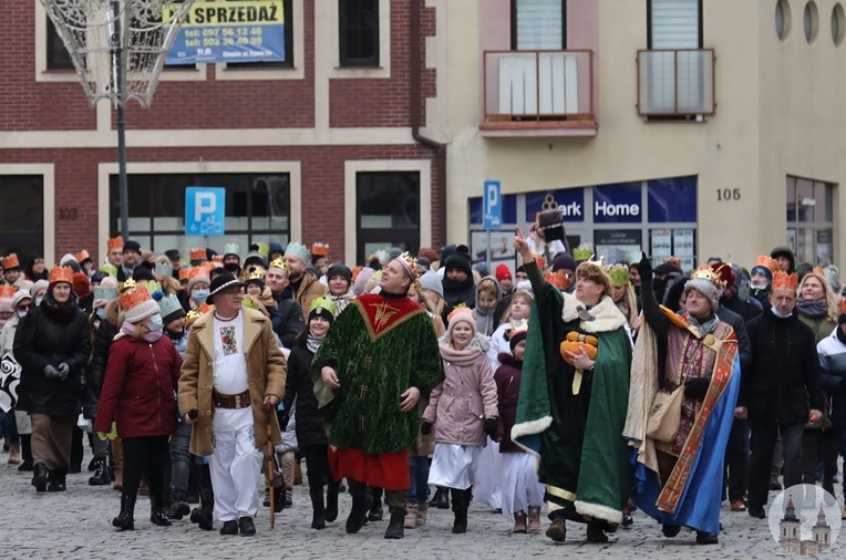 Głogów. Orszak u św. Mikołaja