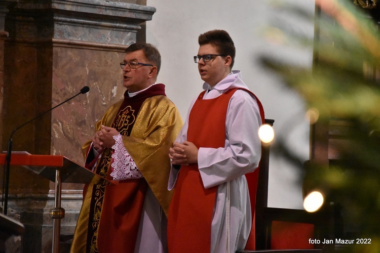 Żagań. Kolędowanie i pokłon Dzieciątku Jezus