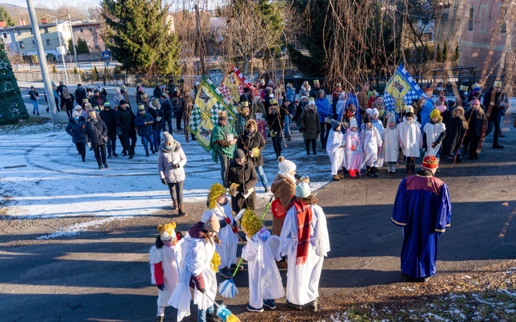 Orszak Trzech Króli 2022 w Mieroszowie