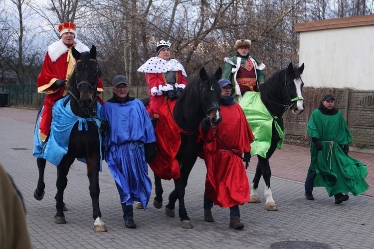 Gąbin. Orszak Trzech Króli