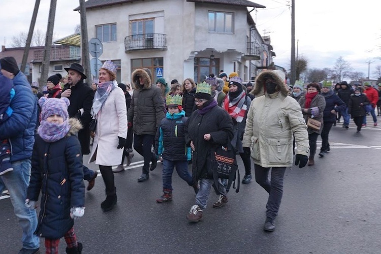 Gąbin. Orszak Trzech Króli