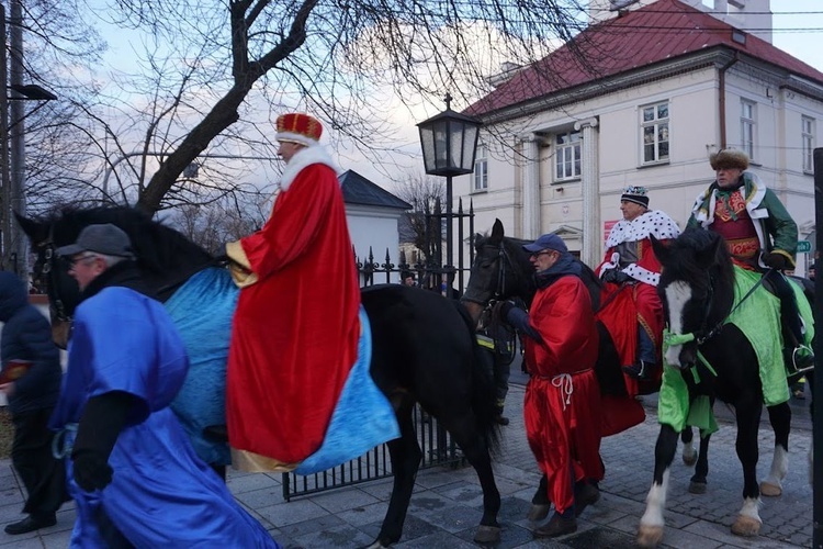 Gąbin. Orszak Trzech Króli