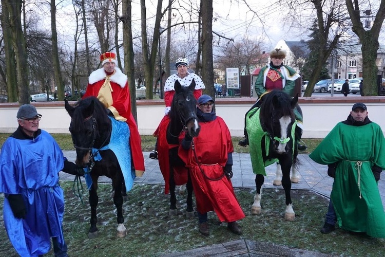 Gąbin. Orszak Trzech Króli