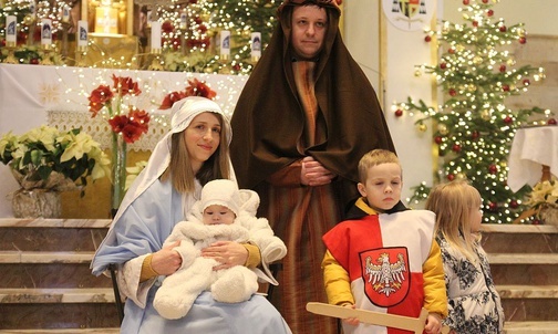 Święta Rodzina w bielskim kościele św. Józefa na Złotych Łanach.