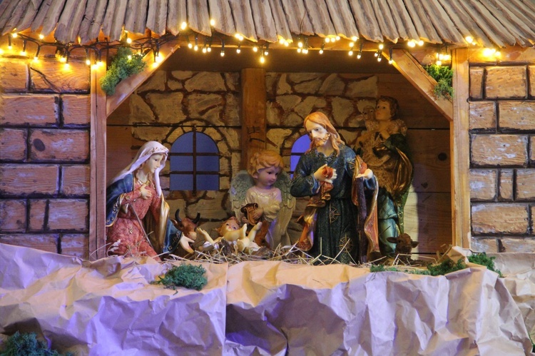 Radomyśl Wielki. Jasełka personelu Ochronki św. Józefa