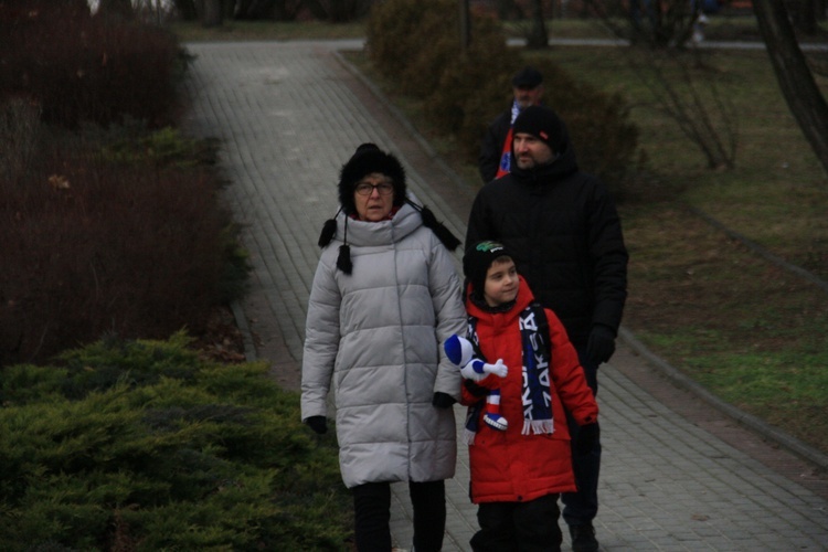 Odsłonięcie statuetki ZAKSY w Kędzierzynie-Koźlu