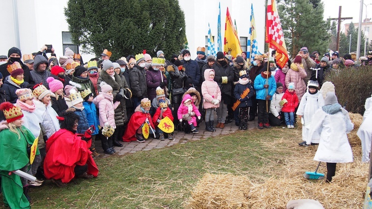 Orszak Trzech Króli 2022 w Brzegu Dolnym