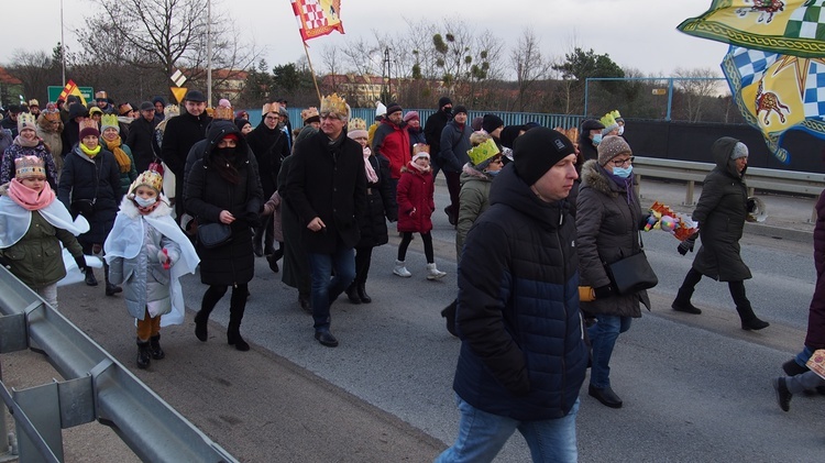 Orszak Trzech Króli 2022 w Brzegu Dolnym