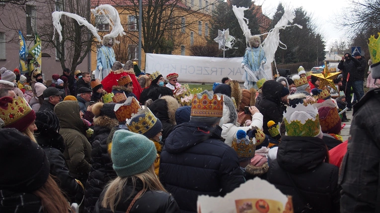 Orszak Trzech Króli 2022 w Brzegu Dolnym