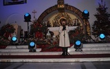 Halina Frąckowiak podczas koncertu w Opatrzności Bożej.