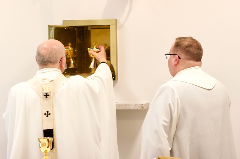 Poświęcenie kaplicy szpitalnej