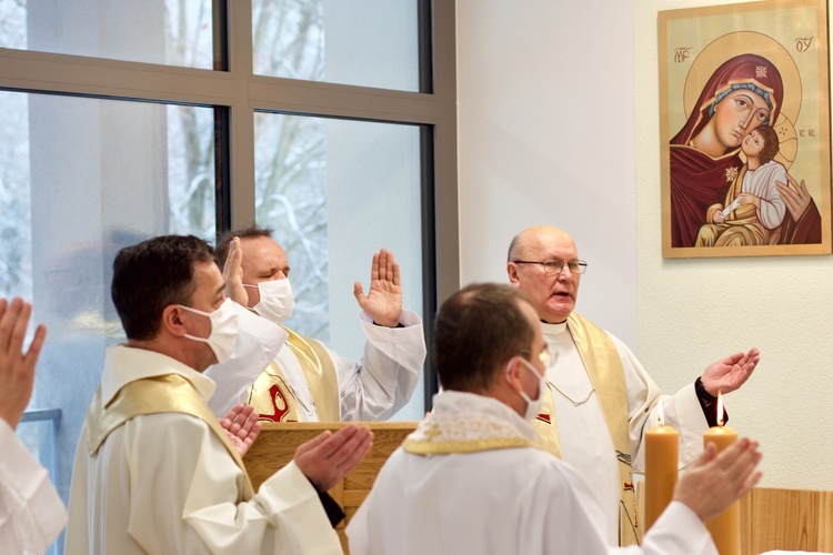 Poświęcenie kaplicy szpitalnej