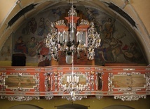 Odrestaurowany chór muzyczny kościoła św. Pawła.