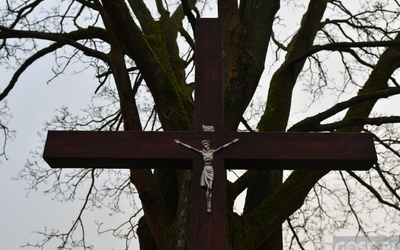 Odnowili rokitniański przydrożny krzyż, bo dla nich to symbol wiary