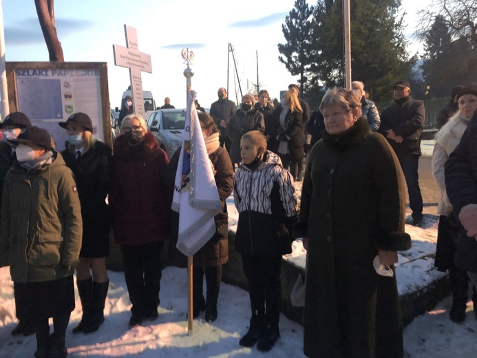 Ostatnie pożegnanie śp. ks. kan. Tadeusza Krzyżaka w Bystrej Krakowskiej