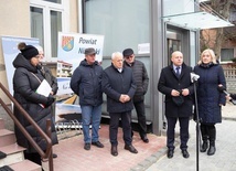 Oddanie do użytku windy w niżańskiej poradni.