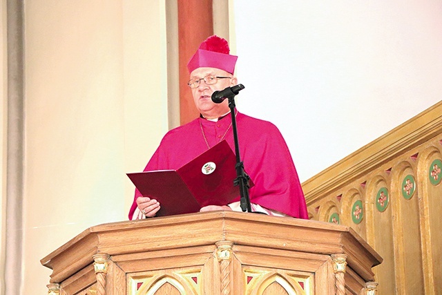 Homilię wygłosił metropolita warmiński. 