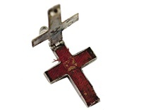 Krzyż-relikwiarz.