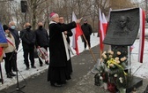 Odsłonięcie tablicy na Skwerze Ks. Jana Machy