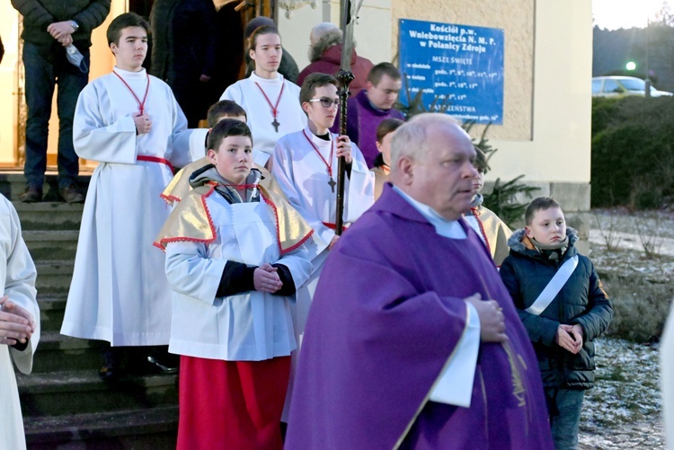 Msza żałobna ks. Antoniego Kopacza w Polanicy-Zdroju 