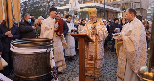 Kościół greckokatolicki. Święto Jordanu we Wrocławiu