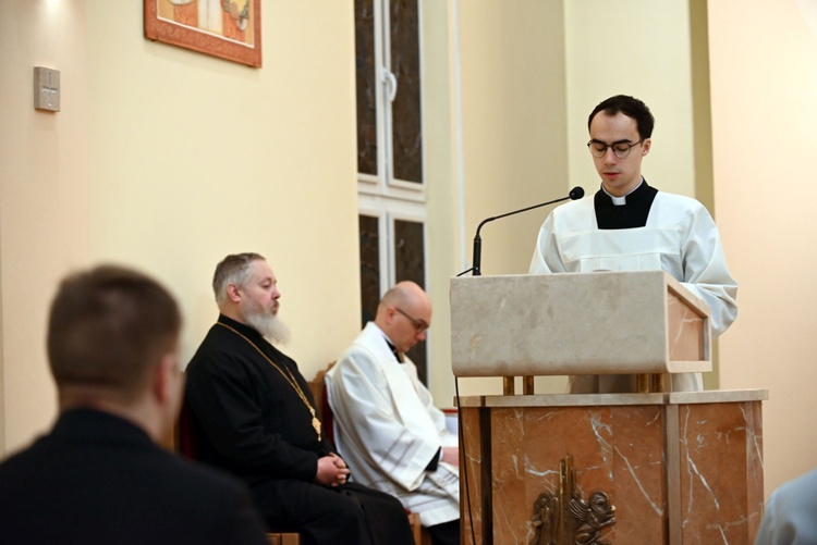 Nabożeństwo ekumeniczne w seminarium