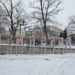 "Śląski Tiepolo" przed gmachem MBP w Opolu
