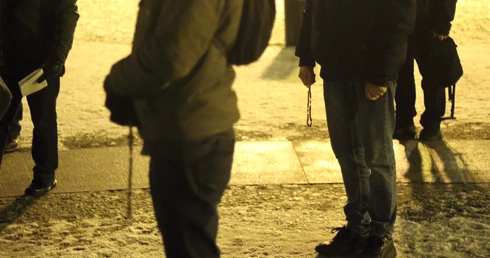 Wojownicy na Skwerze Orląt Lwowskich