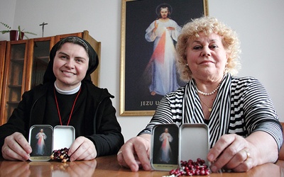 S. Marietta i Teresa Jagodzińska są przekonane, że modlitwą  do Bożego Miłosierdzia można wymodlić wiele łask.