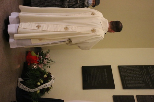 Odsłonięcie tablicy poświęconej śp. Teresie Trzeciak