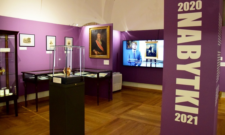 Wystawa "Nabytki Muzeum Zamkowego w Sandomierzu 2020-2021".