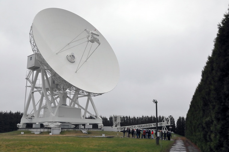 Odwiedziliśmy największy radioteleskop w Polsce