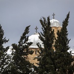 Jerozolima pod śniegiem