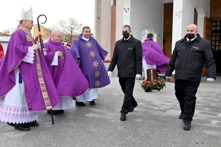 Wałbrzych. Pogrzeb Stefana Zięby