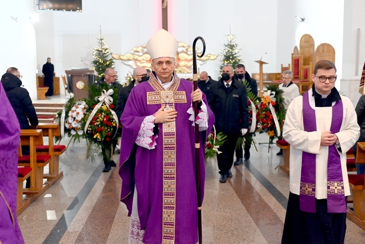 Wałbrzych. Pogrzeb Stefana Zięby