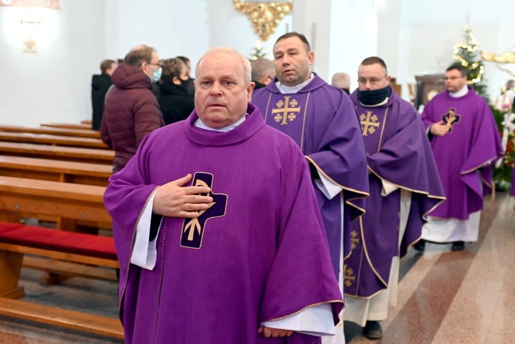 Wałbrzych. Pogrzeb Stefana Zięby