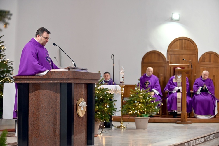 Wałbrzych. Pogrzeb Stefana Zięby