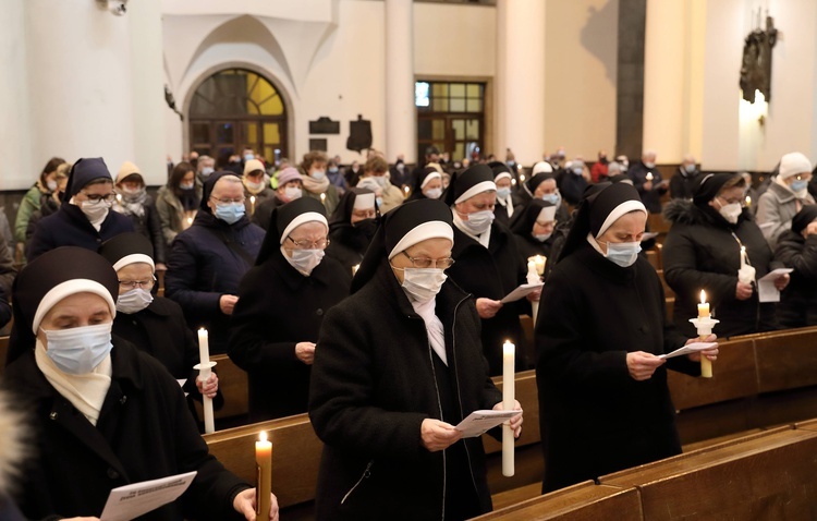 Dzień Życia Konsekrowanego- msza w katedrze