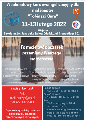 Kurs skierowany jest do małżonków. 