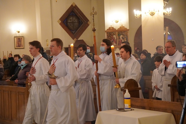 Czuwanie "Ogień dwóch Serc" w parafii pw. św. Maksymiliana M. Kolbego we Wrocławiu