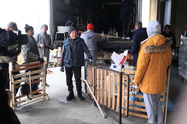 Transport darów Caritas z pomocą dla Ukrainy