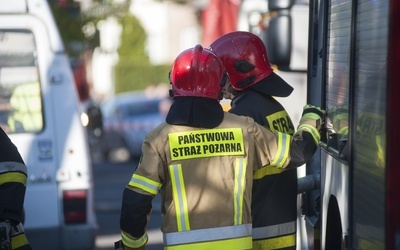 Radzionków. Pożar w jednym z mieszkań. Zginęła jedna osoba 