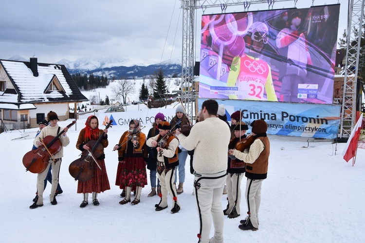 Olimpijska strefa kibica w Zębie