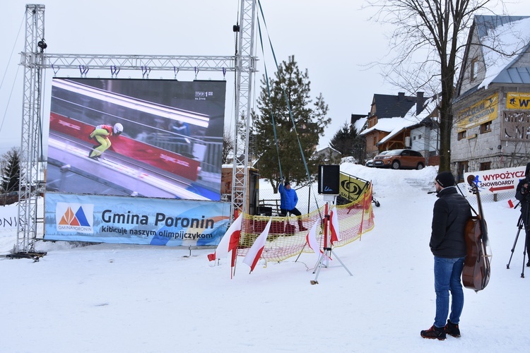 Olimpijska strefa kibica w Zębie