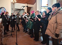 ▲	Posługa podczas tegorocznego Orszaku Trzech Króli,  który w miejscowości odbył się po raz pierwszy.