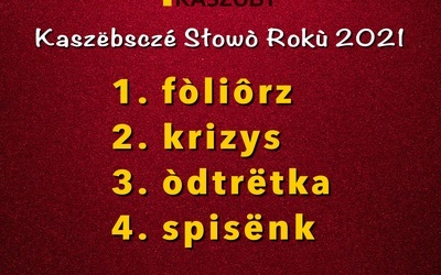 Głosuj na Kaszubskie Słowo Roku 2021 - są kandydatury