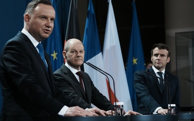 Duda, Macron i Scholz: naszym celem jest uniknięcie wojny 