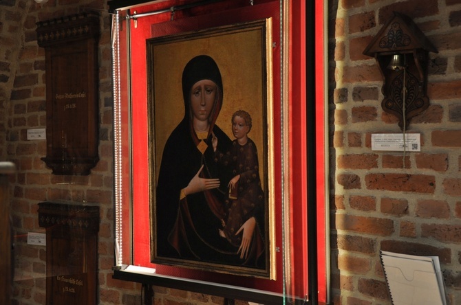 Cudowny obraz w kozielskim muzeum